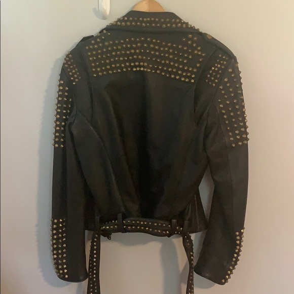 Ash Studded Leather Jacket - Picture 2 of 4